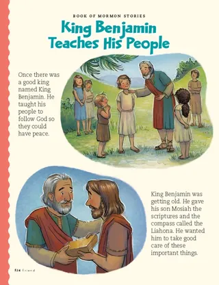 King Benjamin Teaches His People, 1