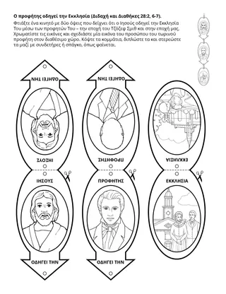 σελίδα δραστηριότητας: Ο Θεός ηγείται της Εκκλησίας Του
