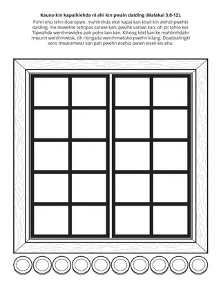 Mehn kamwadong ohng seri kan: Kauno kin ketin kapaiehda mai kin pwain ahi merioang