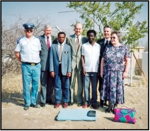 Dedication of Namibia