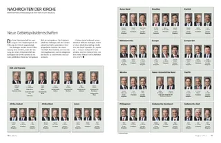 Area Presidency chart