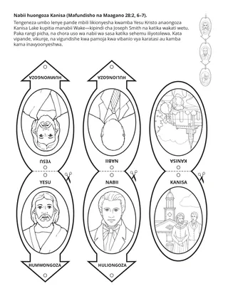 ukurasa wa shughuli: Mungu huongoza Kanisa lake