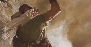 주님의 손가락을 본 야렛의 형제