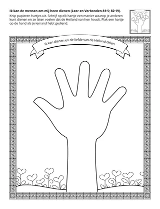 doe-pagina: ik kan anderen dienen