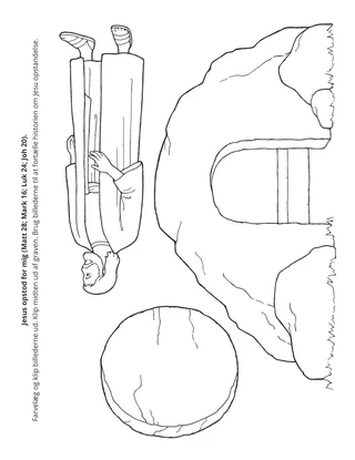 aktivitetsside: Jesus genopstod for mig