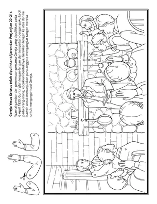 halaman kegiatan: Gereja diorganisasi tahun 1830