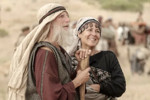 Ishmael and wife talking