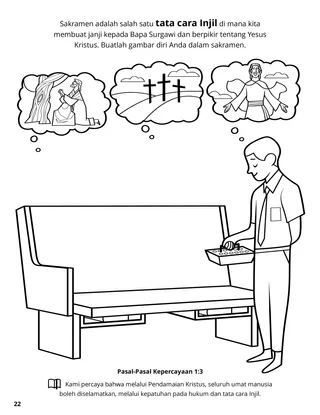 Third Article of Faith coloring page