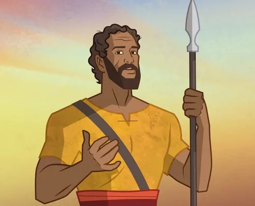 Illustration of Joshua the prophet