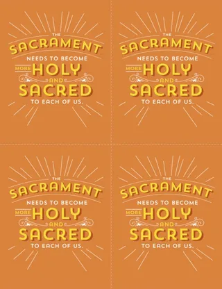 sacrament card 4-up