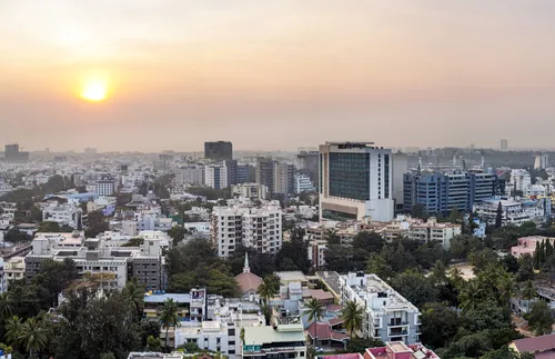 photograph of Church building in Belgaluru, India