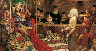 Abinadi Appearing before King Noah