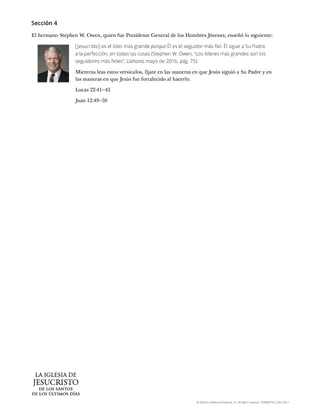 Enseñanzas sobre sostener a los que son llamados a liderar