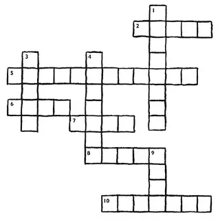 Crossword puzzle