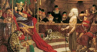 Abinadi Appearing before King Noah
