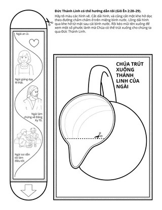 Trang sinh hoạt cho Hội Thiếu Nhi: Đức Thánh Linh có thể hướng dẫn tôi