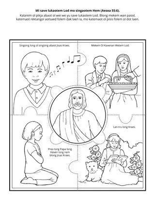 Praemeri aktiviti pej: Mi save lukaotem Lod mo singaotem Hem