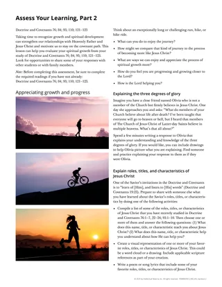 Doctrine and Covenants Seminary Teacher Manual 2025