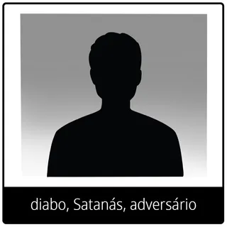 Símbolo do evangelho diabo, Satanás, adversário