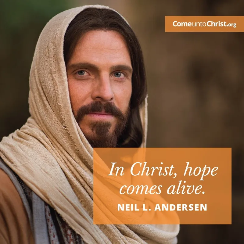 In Christ, hope comes alive.