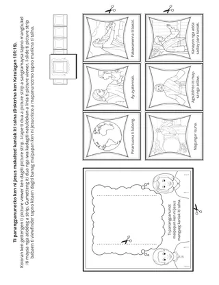 panid ti aktibidad: mangyeg kaniak ni Jesus iti talna