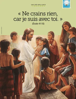 poster of Jesus with children