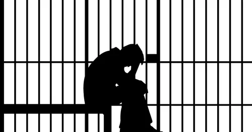 Шоронгийн өрөөнд буй эр