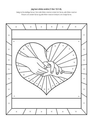 aktivitetsside: jeg kan elske andre