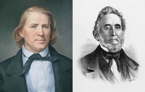 Brigham Young and Sidney Rigdon