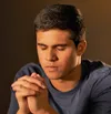man praying