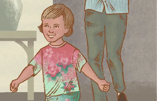 a smiling little girl