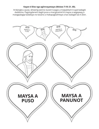 panid ti aktibidad: kayat ti Dios nga agiinnayattayo