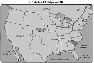 carte, Amérique du Nord