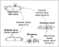 аялалын бүдүүвч зураг