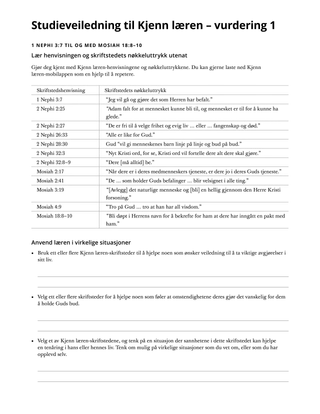 utdelingsark, åndelig sykdom