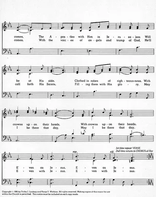 Music, Jesus Is Coming Soon