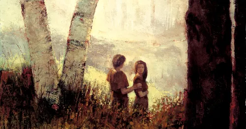 Adam and Eve leaving the Garden of Eden