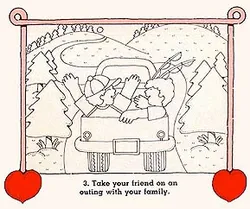 Take your friend on an outing with your family