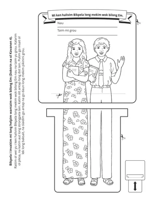 ektiviti pes bilong ol pikinini