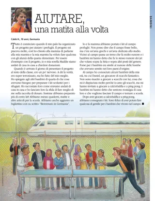 helping out, one pencil at a time