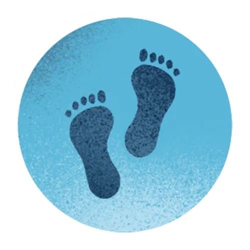 footprints
