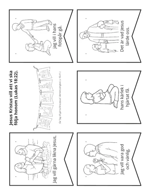 Aktivitetssida: ”Jag vill gärna likna Jesus”
