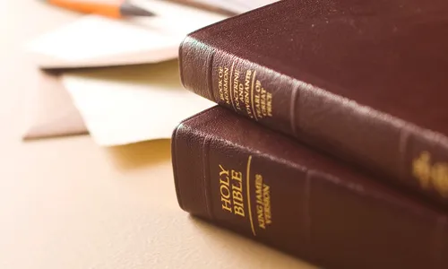 Holy Bible, Book of Mormon, Doctrine and Covenants, and Pearl of Great Price