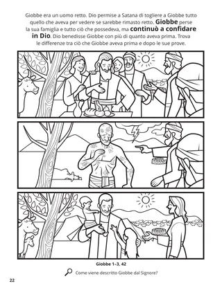 Job coloring page