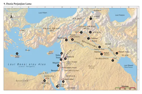 Peta Alkitab 9