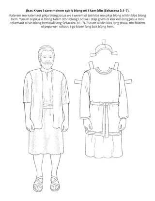 aktiviti pej: Jisas Kraes i save mekem spirit blong mi i klin