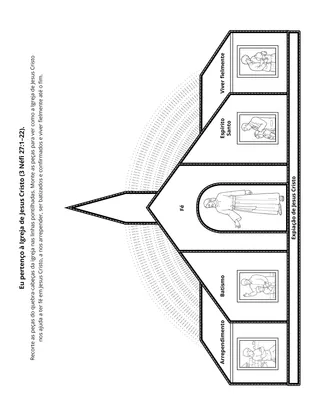 página de atividades: Pertenço à Igreja de Jesus Cristo