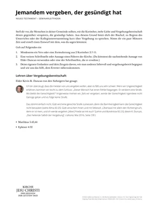 New Testament Seminary Teacher Manaul - 2023