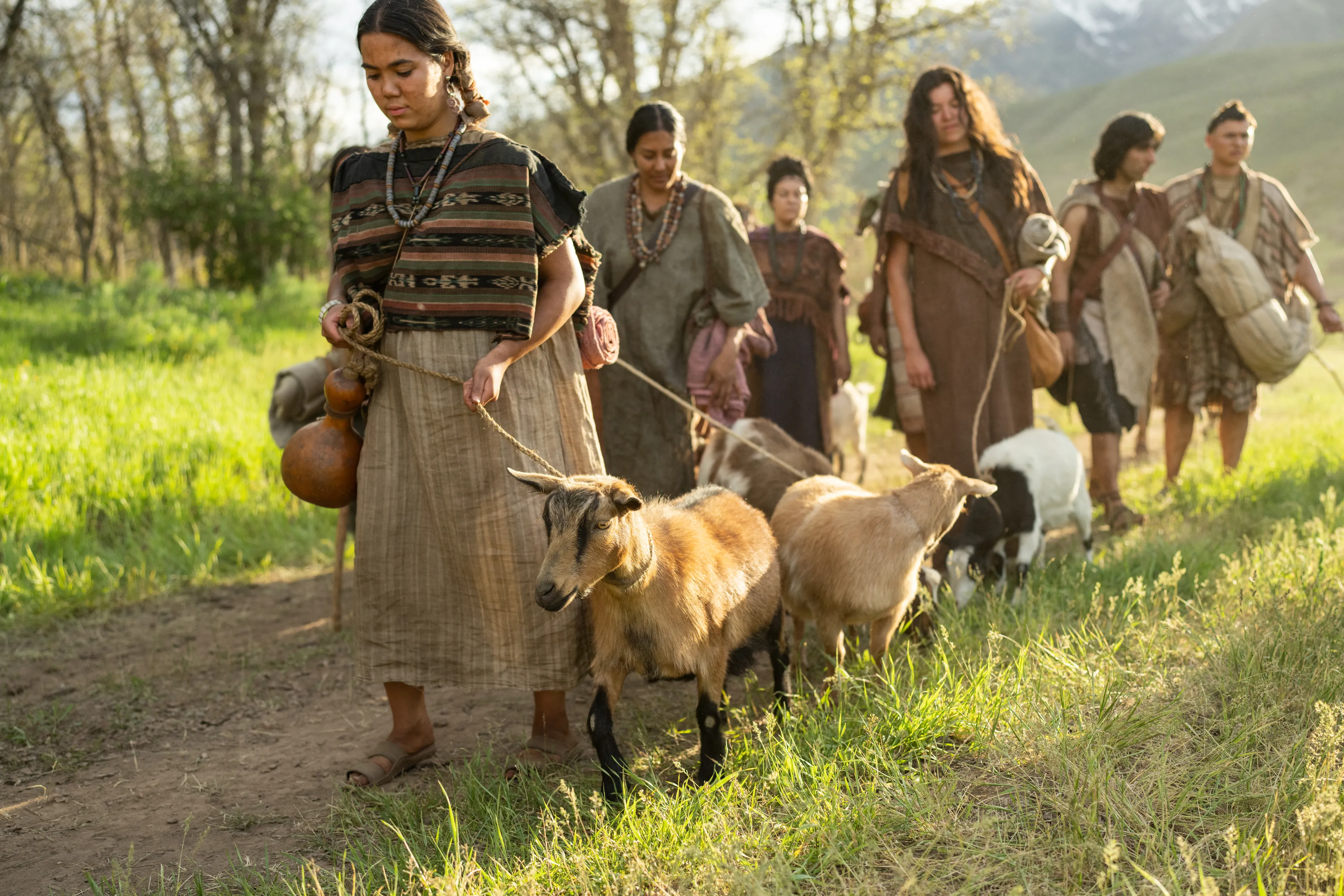 The people of Anti-Nephi-Lehi arrive at the borders of the Land of Zarahemla.