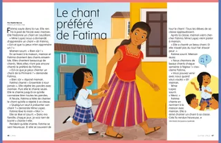 Page from the July 2022 Friend Magazine.